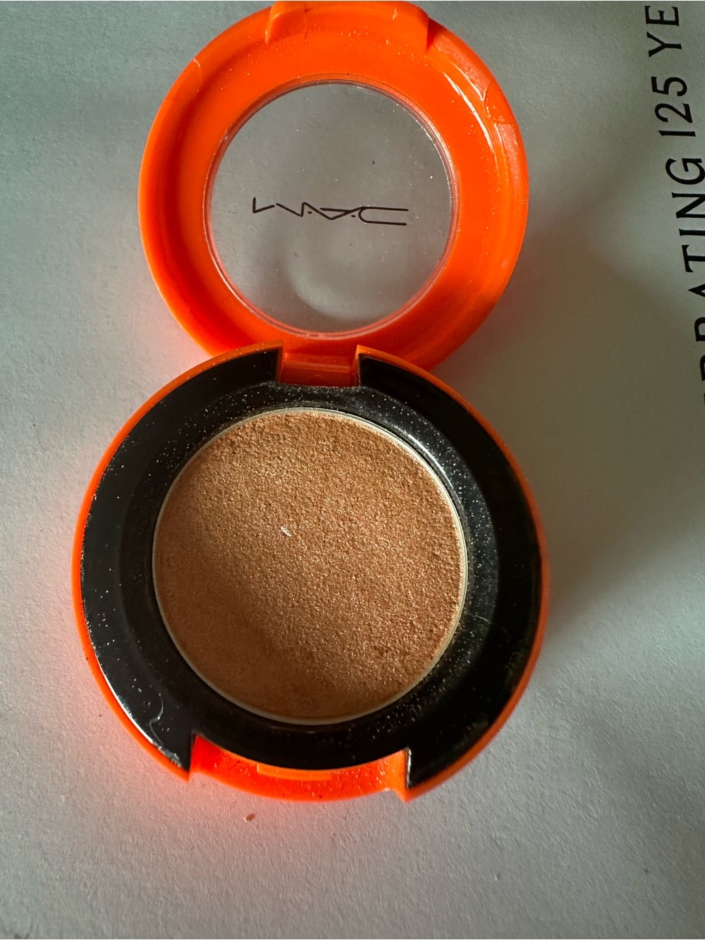 MAC Cosmetics Single Eyeshadow — Shimmery Warm Beige